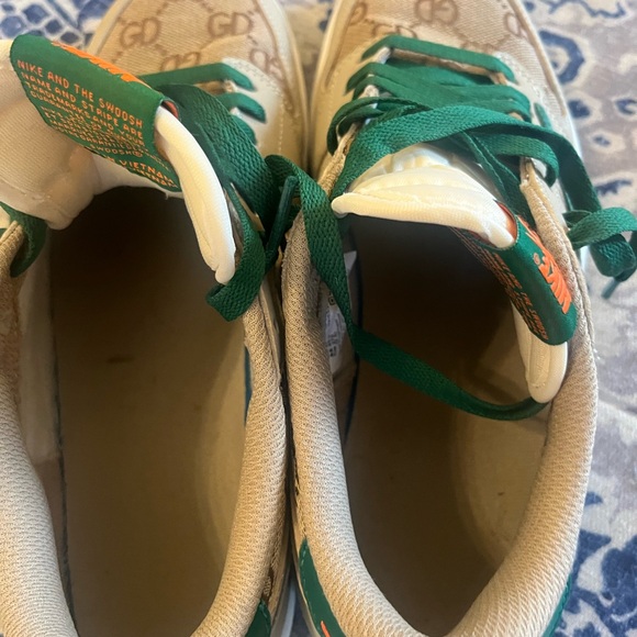 Nike sneakers size 9 Gucci print. Beautiful, stylish and so comfortable. - Picture 7 of 7